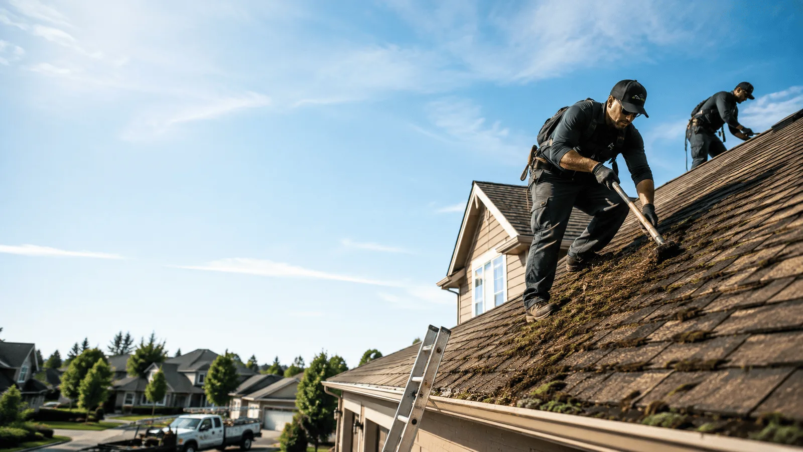Roof Moss Removal in Foster, OR near me